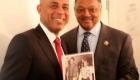 PHOTO: Haiti President Martelly and Rev. Jesse Jackson