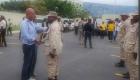 PHOTO: Haiti - President Michel Martelly Visite Base CIMO