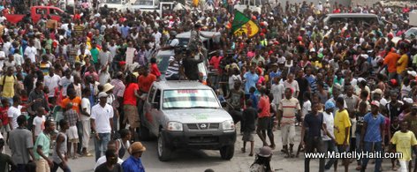PHOTO: Haiti - President Michel Martelly Visite Warf Jeremie