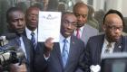 PHOTO: Haiti - Premier Ministre Evans Paul depose au CEP le décret électoral