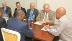 Haiti President Michel Martelly rankontre ak Departement d'Etat Americain