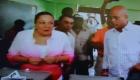 PHOTO: Haiti - President Martelly and First Lady Voting in 2015 Legislative Elections