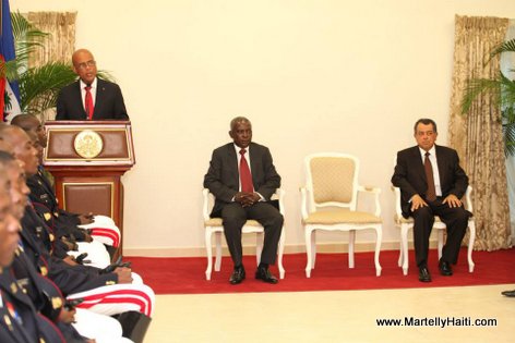 Intervention du President Martelly