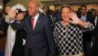 Haiti President Martelly and first lady Sophia Martelly in Spring Valley NY