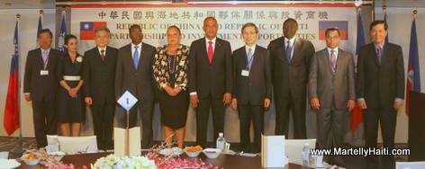 President Martelly in Taiwan - Meeting with the Investors