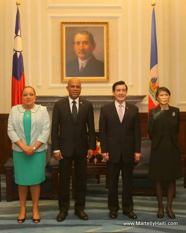 Presidents and First ladies of Haiti and Taiwan - State Dinner