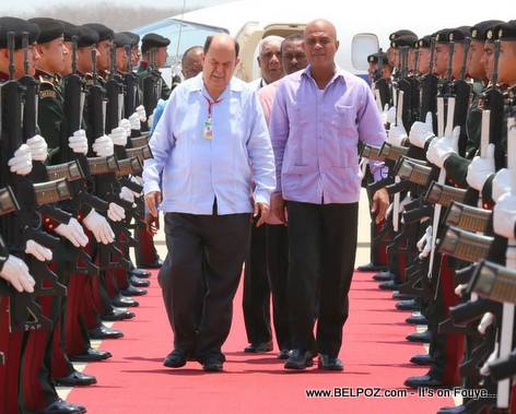 President Martelly In Mexico