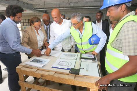 President Martelly visit Haiti Toussaint Louverture Airport