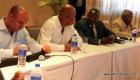President Martelly ak President Desras ap fe ti pale nan rankont yo Mardi 3 Juin 2014