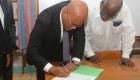 President Michel Martelly visit le Centre D’Etude Secondaire