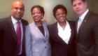 Haiti PM Laurent Lamothe, Senateur Linda Dorcena Forry et le maire de Boston, Marty Walsh