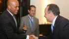 Haiti President Martelly - Visite au Panama