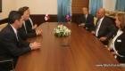 Rencontre - President Michel Martelly et Juan Carlos Varela, le nouveau President elu du Panama