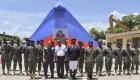 PHOTO: Haiti PM Laurent Lamothe visits the Army Corps of Engineers in Petite Riviere